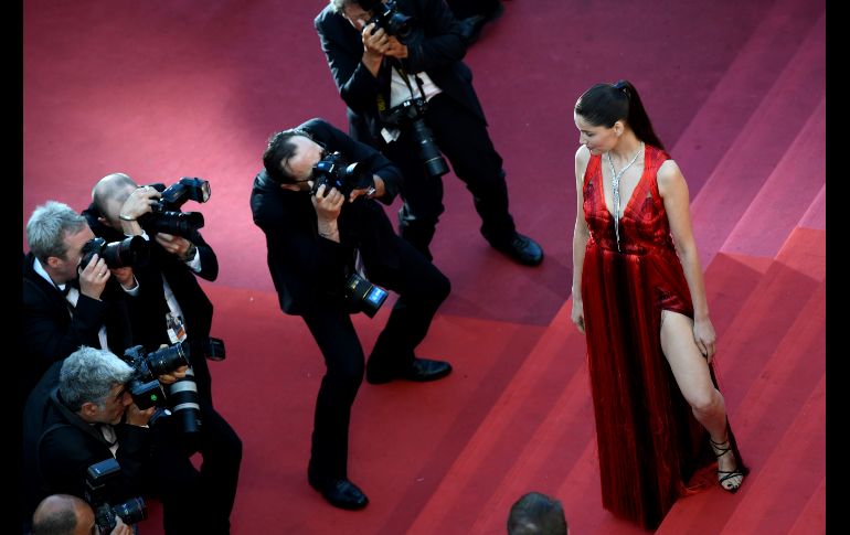 La modelo y actriz francesa Laetitia Casta. AFP/L. Venance