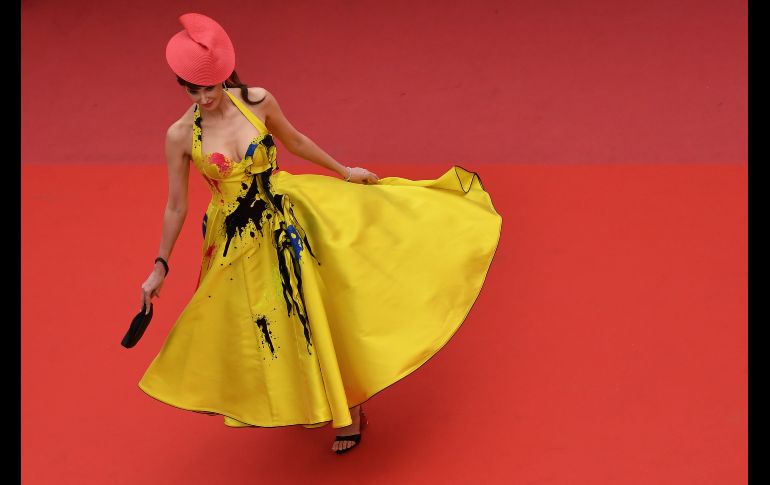 La actriz francesa Frederique Bel. AFP/A. Pizzoli