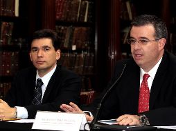 De acuerdo con el gobernador del Banco de México, Alejandro Díaz, se tendrá que esperar al resultado de las revisiones para determinar el monto involucrado en dicho hackeo. NTX / ARCHIVO