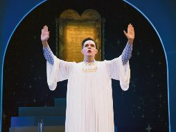 Horacio Villalobos. El actor y conductor en el montaje de “Un acto de Dios”. ESPECIAL