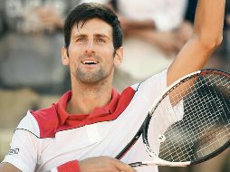 Novak Djokovic. El serbio celebra tras derrotar al ucraniano Alexandr Dolgopolov. AFP