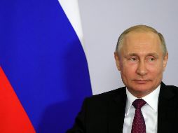 Putin expresó sus condolencias por el ataque terrorista del pasado 12 de mayo en París. AFP/M. Klimentiev