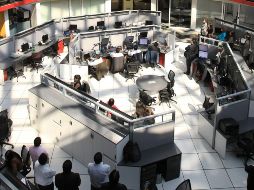 La Bolsa Mexicana de Valores se vio afectada por la incertidumbre actual sobre temas comerciales, geopolíticos y datos económicos globales. EFE / ARCHIVO