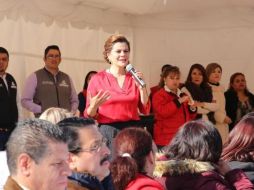 La primera dama de Zacatecas ya había estado envuelta en otras polémicas por sus dichos. FACEBOOK / CristinaRdgzdeTello