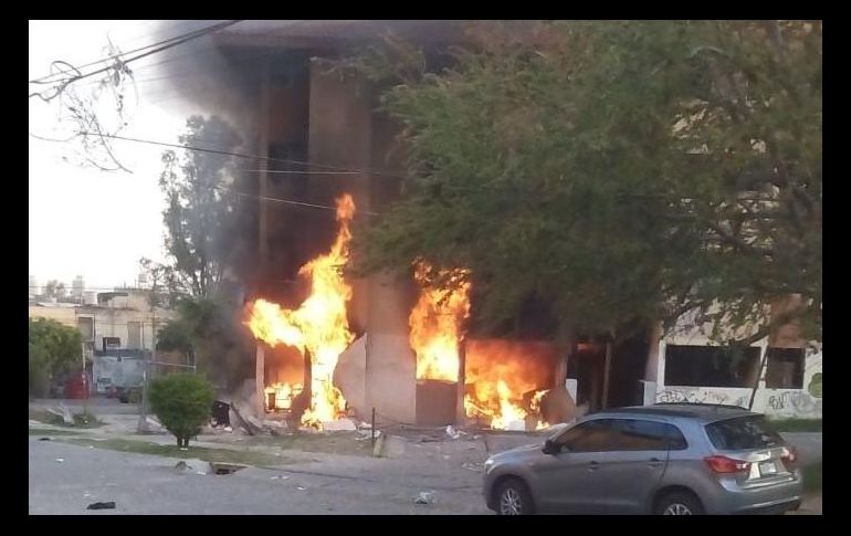 Minutos antes de las ocho de la noche Bomberos recibió el reporte del siniestro. TWITTER / @UMPCyBZ