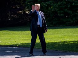 El presidente estadounidense, Donald Trump, anunció hace una semana la salida de EU del pacto nuclear. AFP/P. Marovich
