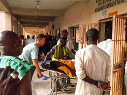 En total, cinco personas resultaron heridas tras el ataque. AFP/A. Marte