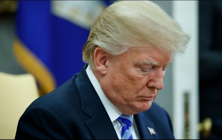 La actriz presentó una querella contra el presidente estadounidense a principios de mayo por difamación.  AP / E. Vucci