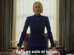 Claire Underwood usa la misma frase que la serie le 