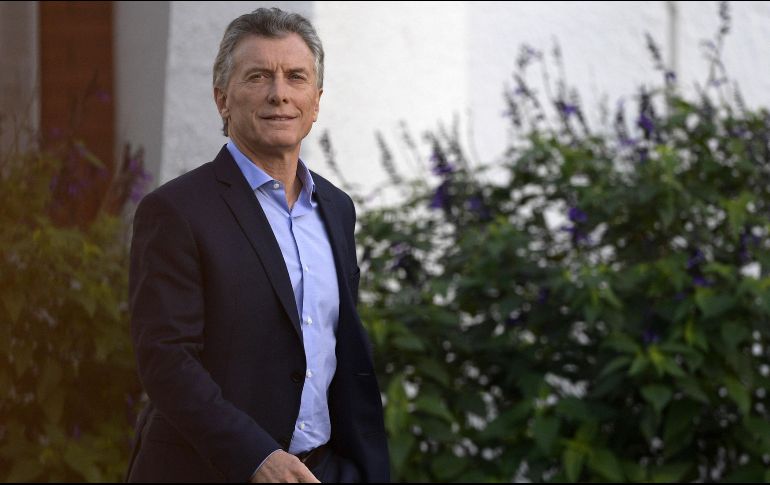 El presidente insistió en la necesidad de que el Estado reduzca el déficit, que deje de gastar más de lo que tiene, porque eso es lo que lleva al endeudamiento. AFP/ J. Mabromata