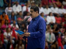 En tono de broma, Maduro agregó que la posibilidad de iniciar un proceso de diálogo de alto nivel con la administración de Trump debería ser menos complicado. EFE / ARCHIVO