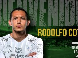 Cota hizo historia con el Rebaño, pero ya no defenderá la meta rojiblanca. TWITTER/@ClubLeonFC