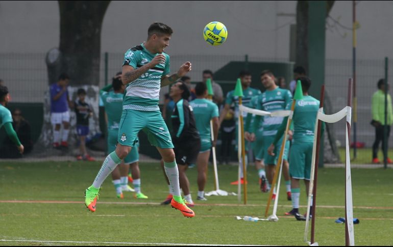 Entrenamiento. Santos va por su primer triunfo ante el Toluca en Liguillas. EL INFORMADOR