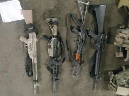 Los detenidos y lo asegurado fueron puestos a disposición ante el Ministerio Público Federal. ESPECIAL /