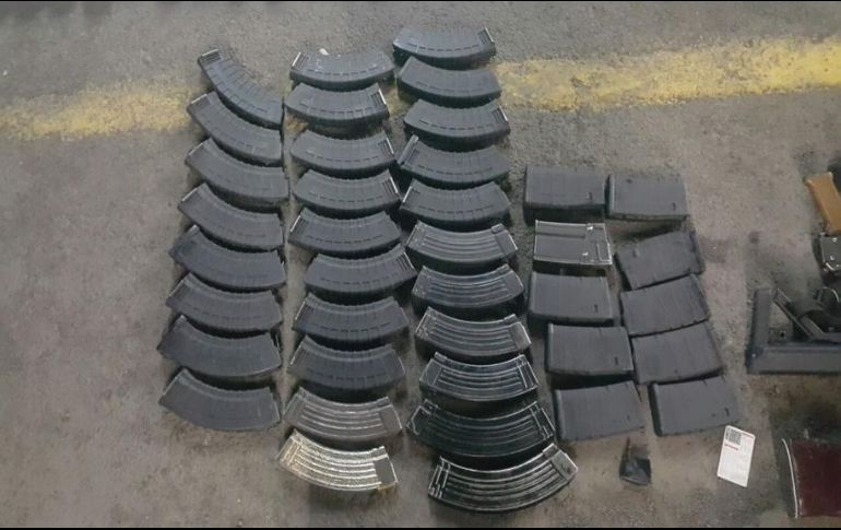 Los detenidos y lo asegurado fueron puestos a disposición ante el Ministerio Público Federal. ESPECIAL /