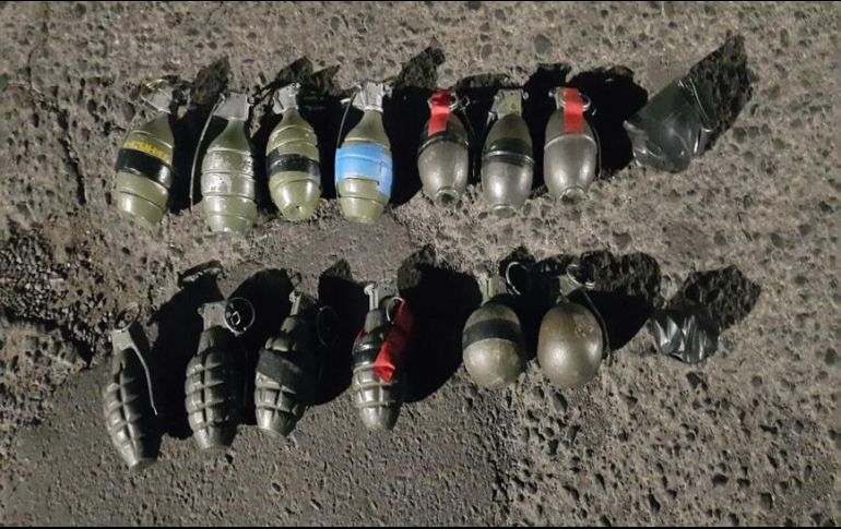 Los detenidos y lo asegurado fueron puestos a disposición ante el Ministerio Público Federal. ESPECIAL /