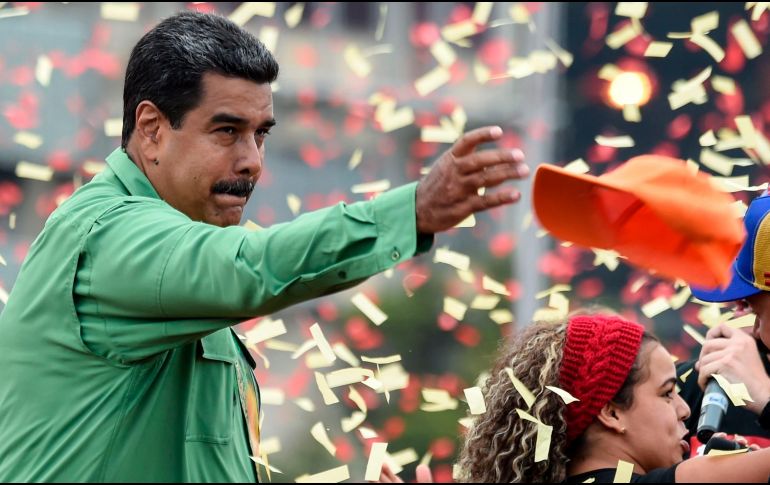 Maduro aspira a la reelección en comicios anticipados que fueron convocados por la Asamblea Nacional Constituyente que rige en Venezuela con poderes absolutos. AFP / J. Barreto