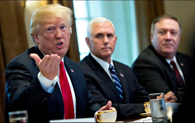 El documento subraya que las aseveraciones del Presidente, Donald Trump, son contrarias al respeto a los derechos humanos. EFE / A. Harrer