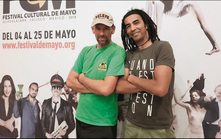 Integrantes. De izquierda a derecha, Vicent Thomas y Hamid Moumen. EL INFORMADOR/N. Gutiérrez