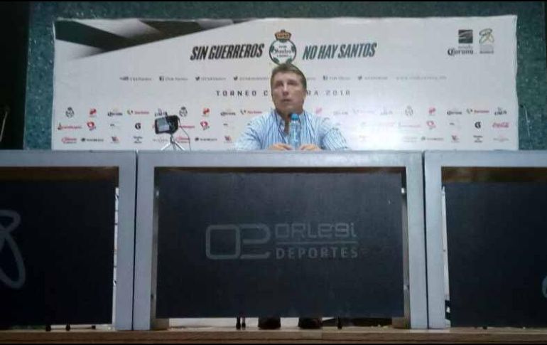 Siboldi se va contento por el resultado obtenido la noche de este jueves en el partido de ida. SUN/A. Carrera