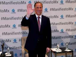 José Antonio Meade participó en el foro Diálogos Manifiesto México, organizado por la Coparmex. AFP/A. Estrella