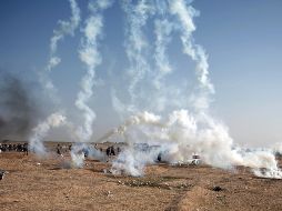 La ONU cifró en más de un centenar el número de manifestantes muertos a manos de las fuerzas israelíes. AP/K. Hamra