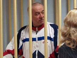 Imagen de archivo que muestra al exespía ruso Sergei Skripal durante una vista en el tribunal militar del distrito de Moscú, en Rusia. EFE/Y. Seratovov