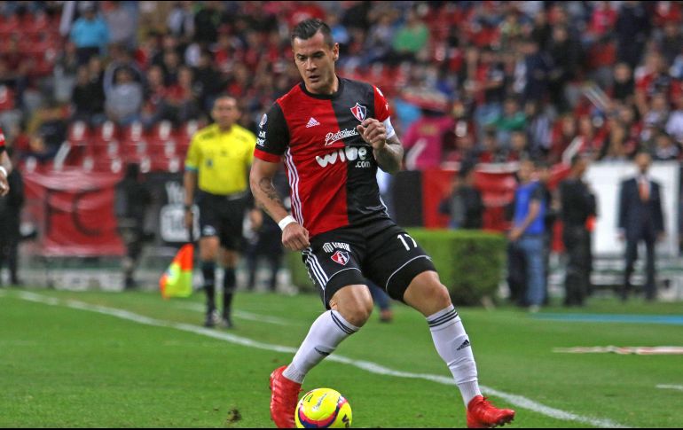 Caraglio, de 29 años, disputó 16 partidos de fase regular con el Atlas en el Clausura 2018. MEXSPORT/ARCHIVO