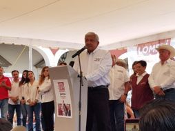 A lo largo del día, López Obrador estará acompañado del candidato de la coalición Juntos Hacemos Historia, a la gubernatura de Jalisco, Carlos Lomelí Bolaños. EL INFORMADOR/ T. Villaseñor