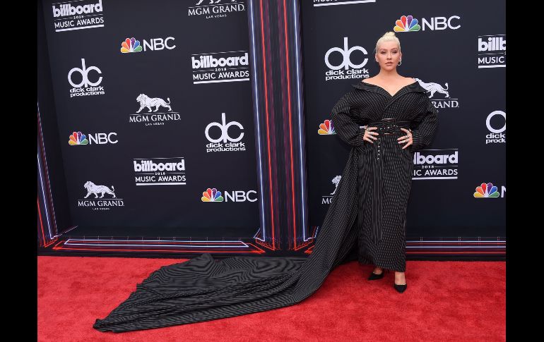 Christina Aguilera. AFP / L. O'Connor