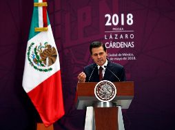 El Presidente afirmó que hay indicadores que refieren con claridad lo que se ha hecho y logrado avanzar. SUN / I. Olivares