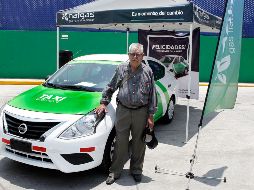 Los primeros taxistas que participarán con Natgas, pertenecientes a la Unión de Taxistas Económicos de Jalisco A.C. EL INFORMADOR / A. Camacho