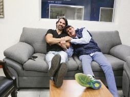 Armando Araiza y Benito Castro. Ambos actores, listos para conquistar las sonrisas del público tapatío. EL INFORMADOR/G. Gallo