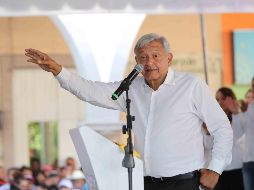López Obrador señaló que el ritmo de trabajo que tendrá en la Presidencia equivaldrá al trabajo de dos sexenios. SUN / V. Rosas