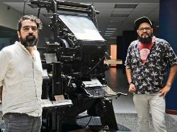 Artistas. Iván Ávila Dueñas y Yair López en entrevista con esta casa editorial. EL INFORMADOR/E. Barrera