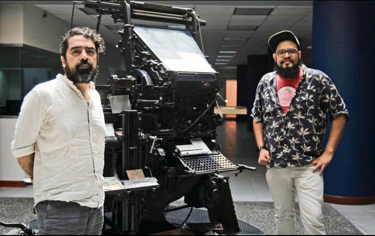 Artistas. Iván Ávila Dueñas y Yair López en entrevista con esta casa editorial. EL INFORMADOR/E. Barrera