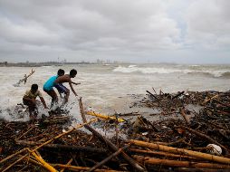 Los efectos del monzón se sienten sobre todo en la mitad sur del país. AP/E. Jayawardena