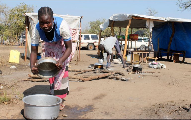 La guerra civil en Sudán del Sur comenzó en diciembre de 2013, y ha causado por lo menos 10 mil muertes y millones de desplazados. AP