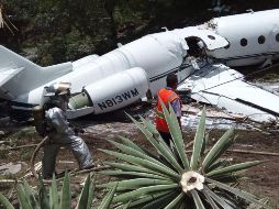 El personal de emergencia está trabajando para rescatar a los pasajeros; FlightAware dice que el vuelo salió de Austin, Texas. TWITTER / @COPECO_HONDURAS