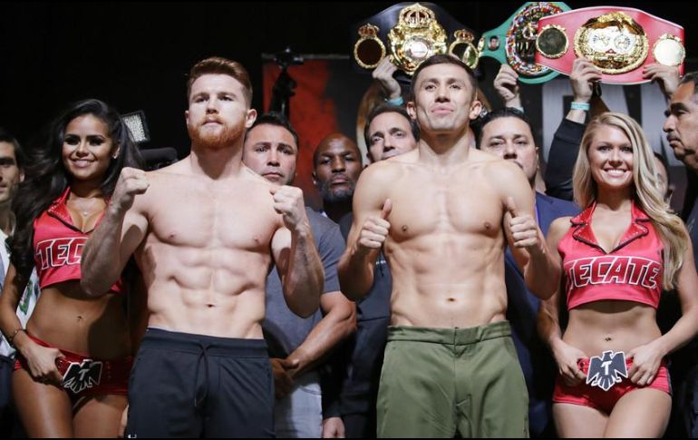 El titular de Consejo Mundial de Boxeo (CMB) confía que Álvarez (I) logrará 