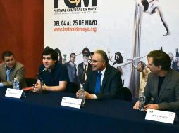 Personajes. De izquierda a derecha: Arturo Gómez, Vadym Kholodenko, Sergio Matos y Marco Parisotto. ESPECIAL