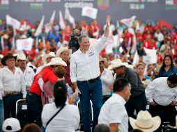 José Antonio Meade hace campaña en Gómez Palacio, Durango. EFE