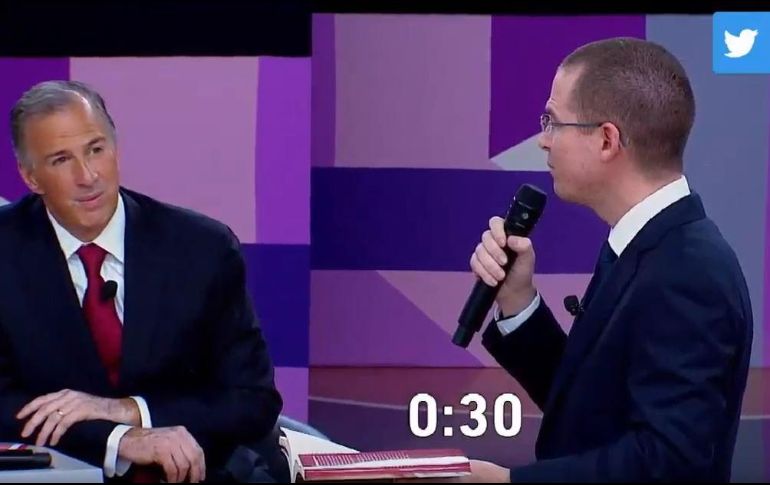 Una de cada dos personas con la televisión encendida sintonizaron el segundo debate. INE/Archivo