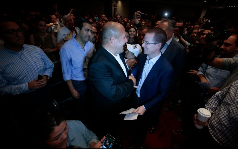 Enrique Alfaro Ramírez afirma que lo que resta de campaña se la jugará para que Ricardo Anaya sea presidente de México. EL INFORMADOR/ F. Atilano