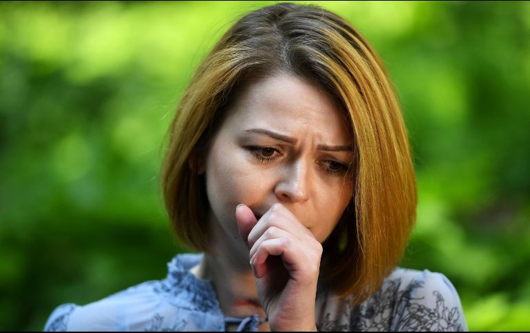 Yulia Skripal estuvo en coma durante 20 días y fue dada de alta en abril. AFP / D. Martínez