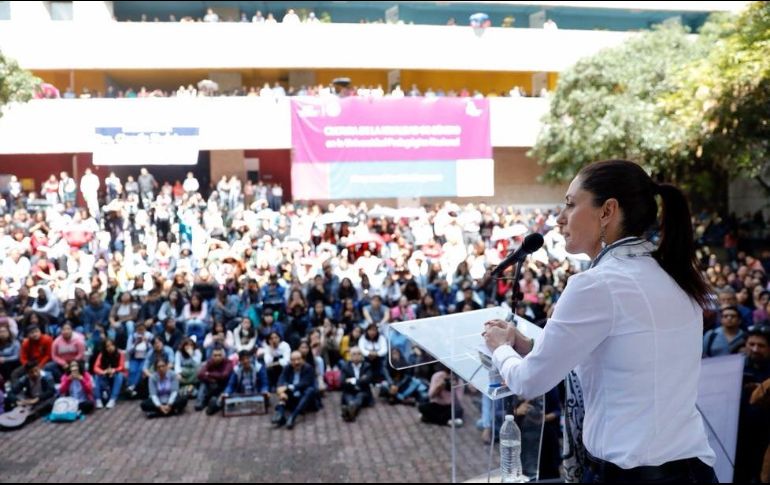 El equipo de la candidata ya presentó una denuncia de hechos ante la PGJ. TWITTER / @Claudiashein