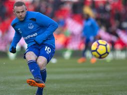 Tras 13 temporadas en el Manchester United, Rooney volvió la campaña pasada al Everton, su club formador.  AFP/ARCHIVO