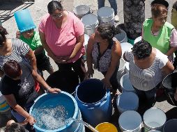 Se espera que el suministro de agua quede restablecido el sábado 26 de mayo. EL INFORMADOR/ ARCHIVO