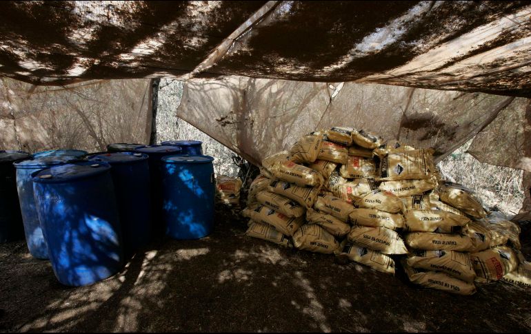 En el caso de Fresnillo, el campamento fue localizado derivado de una denuncia anónima que se recibió la noche del martes. NTX / ARCHIVO