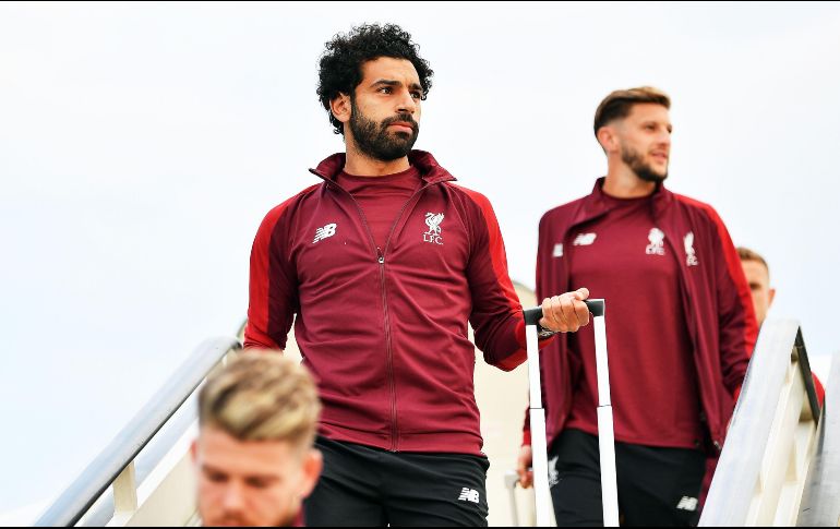 Nombrado mejor jugador del año en Inglaterra, Salah es uno de los referentes en el equipo de Anfield, que busca su sexta Copa de Europa. EFE /